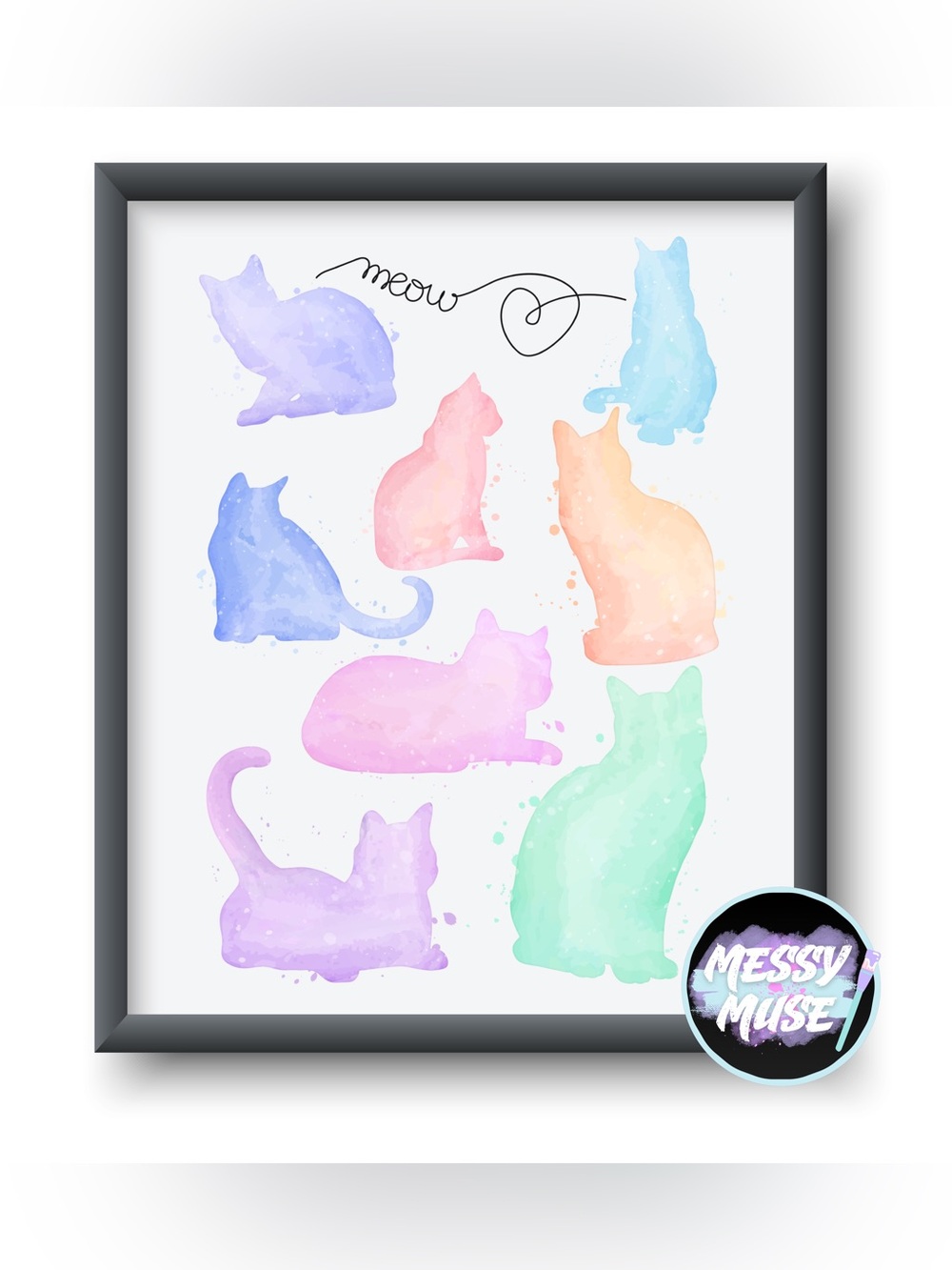 8.5x11 Wall Art Print | Handmade Home Decor | Ready to Frame Art Print